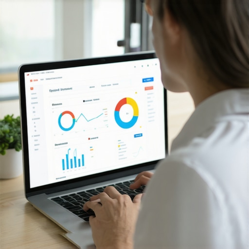 SEO specialist working on local schema markup
