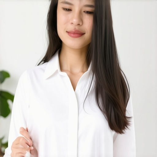 Business owner updating Google My Business profile on a laptop, SEO optimization concept