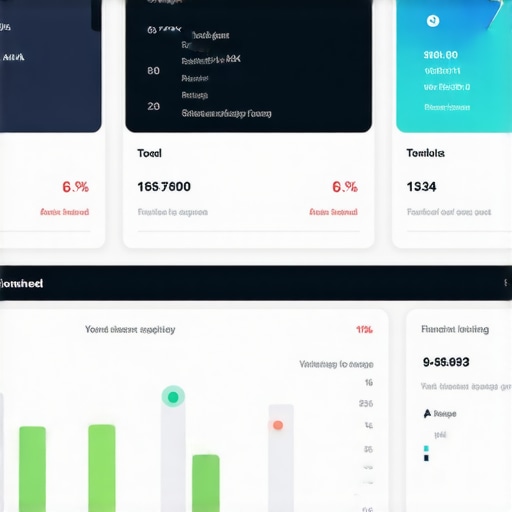 A technician analyzing local SEO metrics on a computer screen.