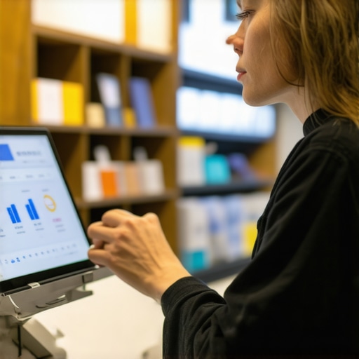 Business owner adjusting device data signals to improve local Google Maps visibility.