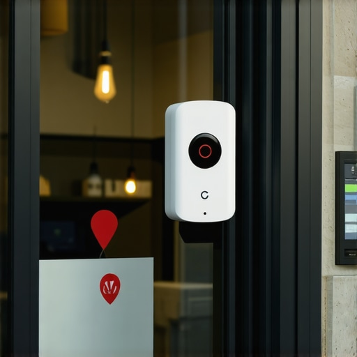 Installation of sensors and beacons outside a retail store to enhance Google Maps ranking