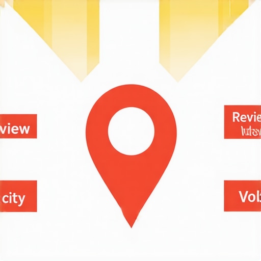 A comparison chart showing how review velocity impacts local pack optimization more than total review volume