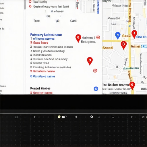 Analyzing Competitor Categories on Google Maps A visual guide showing how to identify the primary categories used by top-ranking local businesses on Google Maps.