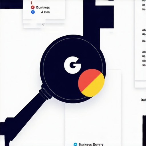 Magnifying glass identifying local search data inconsistencies
