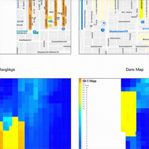 Comparison of biased proximity ranking versus accurate grid-based map tracking for local SEO.