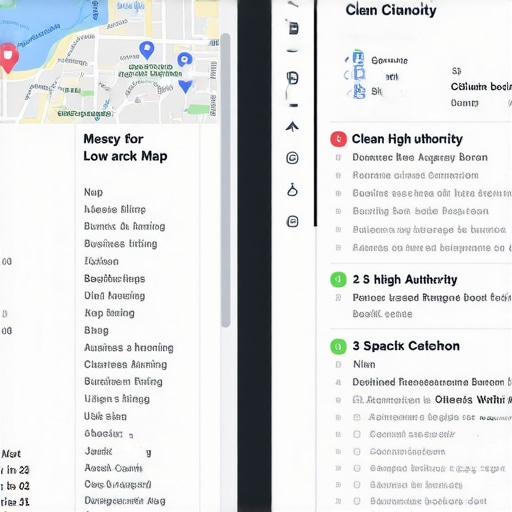 Infographic comparing quality of business citations and their impact on Google Maps ranking.