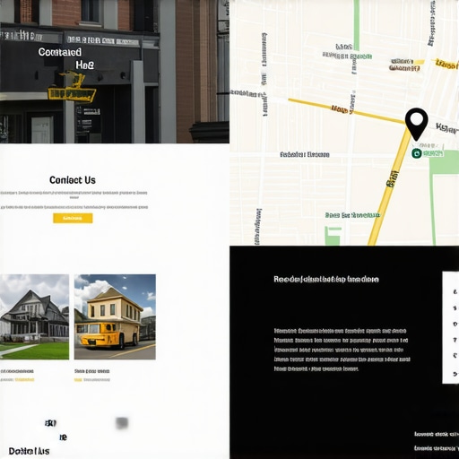 A visual guide showing how localized content and neighborhood landmarks improve Google Maps 3-pack rankings.