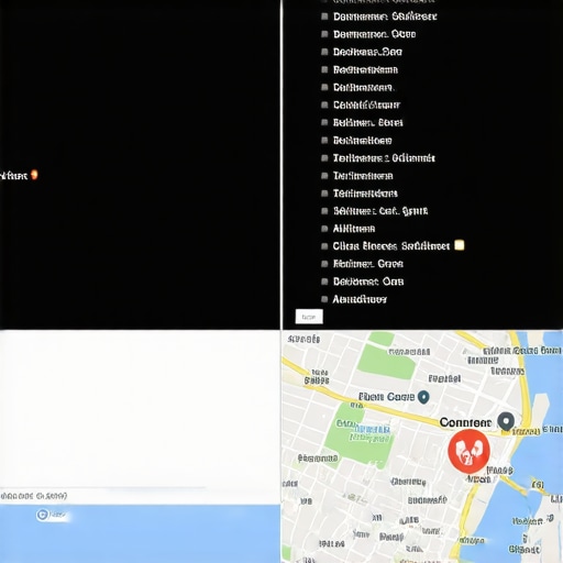 Comparison of clean and messy business citations for local SEO.
