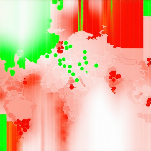 A visual comparison of Google Maps rankings before and after shrinking the service area radius.