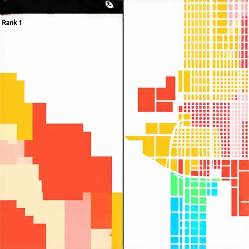 Comparison of biased single-point ranking reports and accurate local geo-grid tracking for Google Maps.
