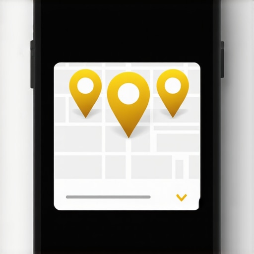 A smartphone showing a 3-pack map ranking with one business highlighted for high authority.