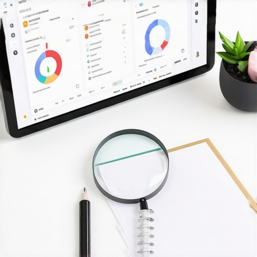 Local SEO Audit Checklist and Dashboard A checklist and digital dashboard representing an audit for local search visibility.