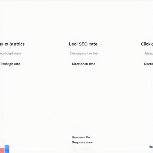 Dashboard comparing local pack engagement metrics and review totals.