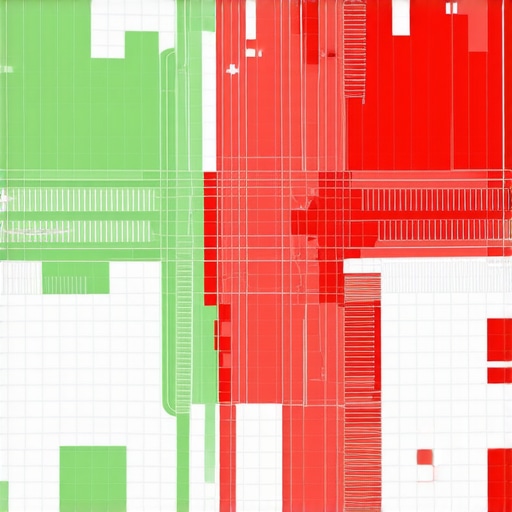 A digital heatmap showing local 3-pack ranking fluctuations across different city neighborhoods.