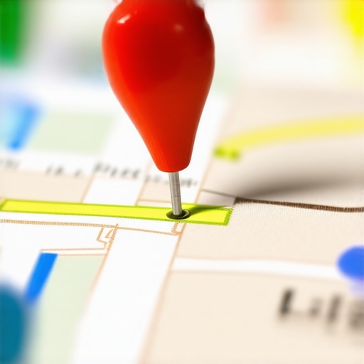 Illustration showing why a map pin disappears when zooming out due to poor local optimization.
