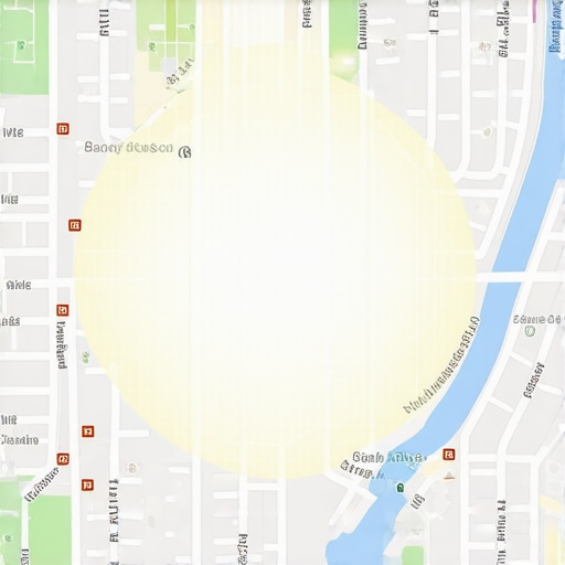 Mapping Local Proximity for 3-Pack Success A map illustrating a focused local service radius versus a broad, less effective one.