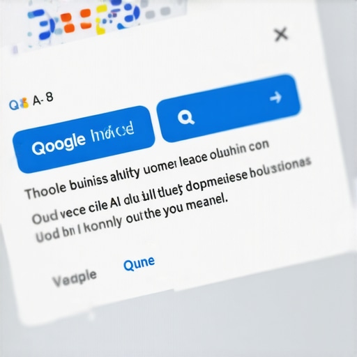 Close-up of a Google Business Profile Q&A section showing a business owner responding to a customer question to improve local pack rankings.