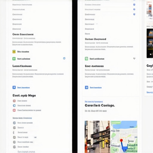 A visual comparison showing how data accuracy and real photos improve Google Maps presence.