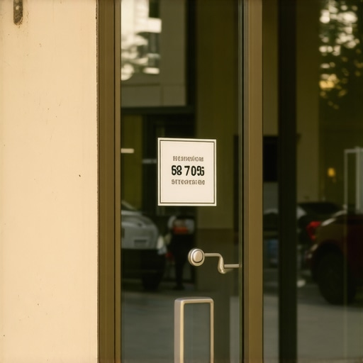 A professional storefront showing permanent business signage used to improve local pack rankings.