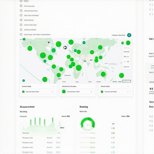 Local SEO dashboard tracking 3-pack rankings and map visibility growth.