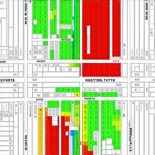 Proximity Heatmap for Local SEO Local SEO heatmap showing ranking proximity.