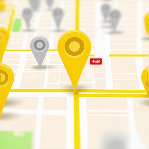 Quality Over Quantity in Local Citations A digital map illustrating the difference between high-quality niche citations and low-quality generic ones for local SEO.