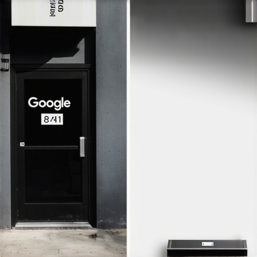 Comparison showing why a real storefront with signage ranks better than a virtual office in Google Maps.