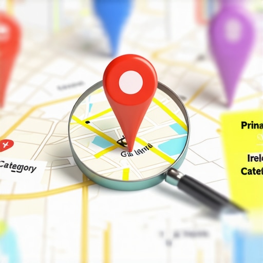 The Power of Category Focus in Local SEO Diagram illustrating how focusing on a primary Google Business category improves local pack relevance.