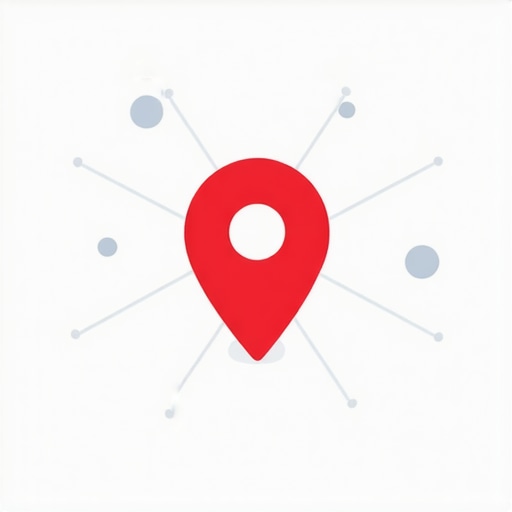 A visual representation of how shared office spaces can negatively impact local map rankings.