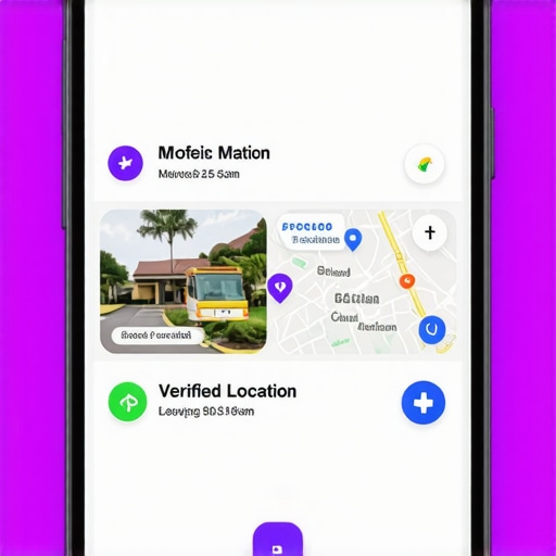 Verified Google Maps Review for Local Rank A smartphone screen showing a Google Business Profile review with a verified location checkmark.