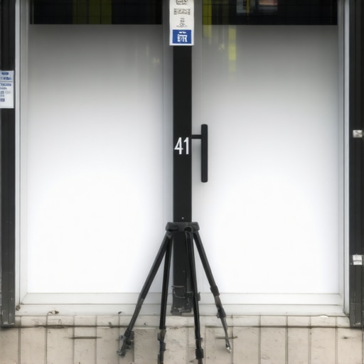A clear, high-resolution photo of a physical business storefront with a visible address number to help verify a Google Maps pin.