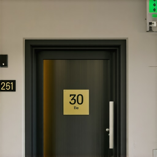 A clear business entrance with a visible suite number and street address to prove physical location to Google.