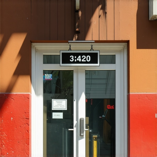 A real physical business storefront with visible address and permanent signage for Google Business Profile verification.