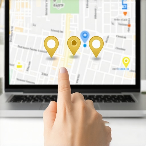 A demonstration of how local neighborhood mentions and map signals improve local pack positioning.