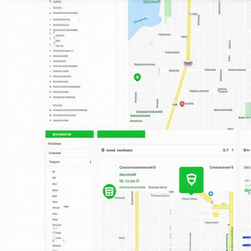 Comparison of messy business data versus clean local SEO ranking results on Google Maps.