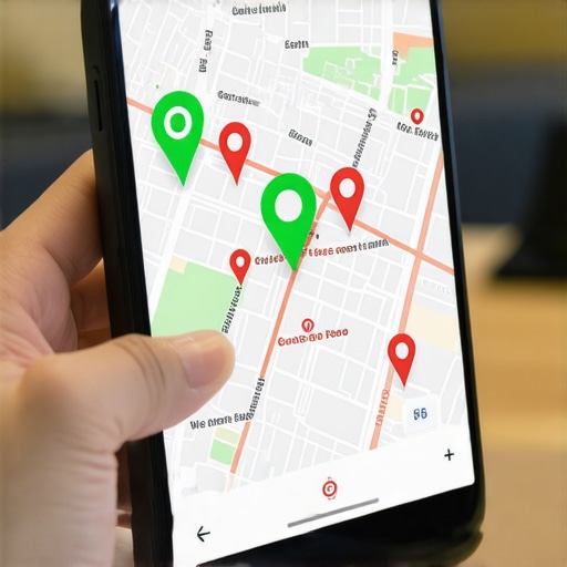 Visualizing local pack ranking spread Local ranking grid map tool showing business visibility across different neighborhood coordinates.